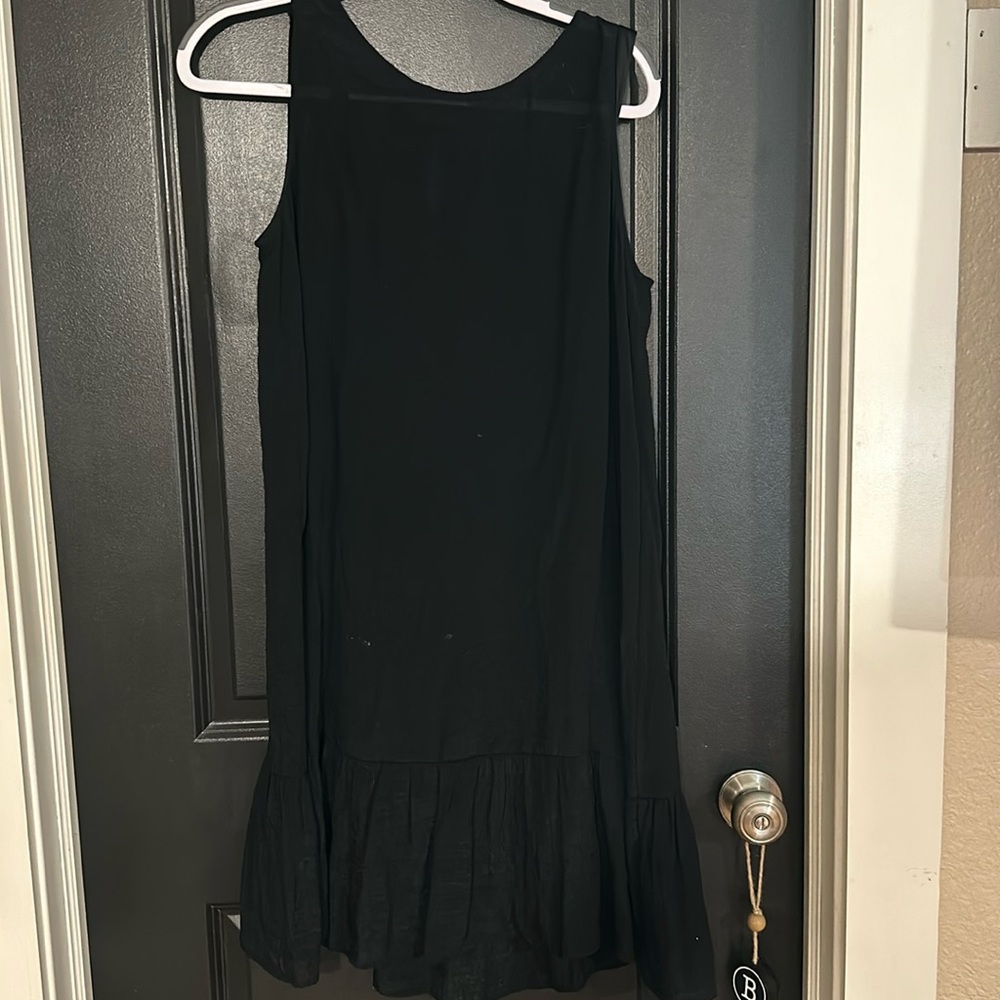 black dress